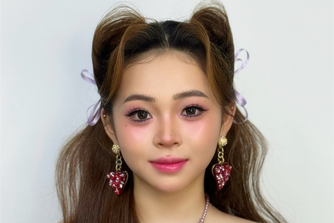 貓耳禮服造型，廣西化妝跟妝作品